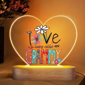 Mother’s Day Led Lights, Personalized Grandma Flowers&hellip;