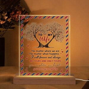 Mother’s Day Led Lights, To My Wife,&hellip;