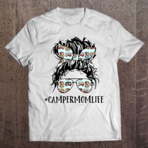 Mother’s Day Messy Hair Woman Bun Camper&hellip;