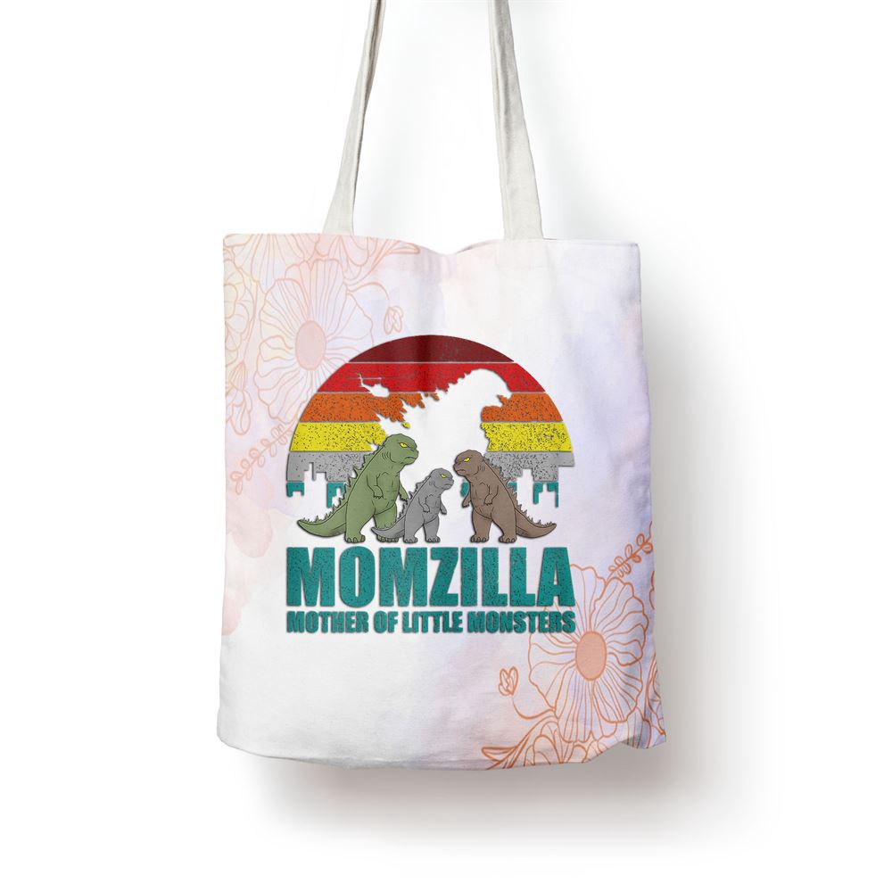 Mothers Day Momzilla Mother Of Little Monsters Tote Bag, Mom Tote Bag, Tote Bags For Moms, Mother’s Day Gifts
