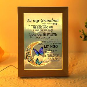 My Grandma My Hero Frame Lamp, Picture&hellip;