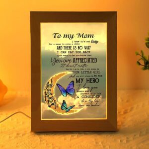 My Mom My Hero Frame Lamp, Picture&hellip;