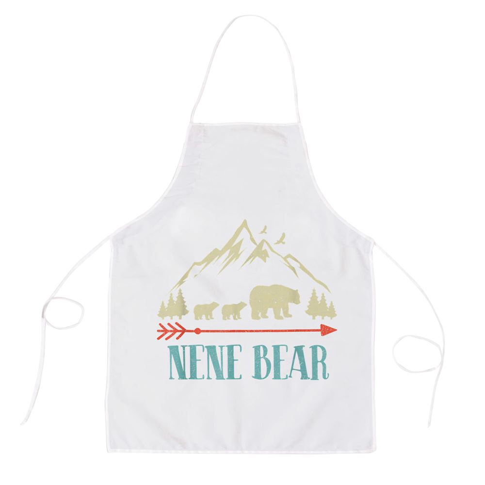Nene Bearvintage Fathers Day Mothers Day Apron, Mothers Day Apron, Mother’s Day Gifts