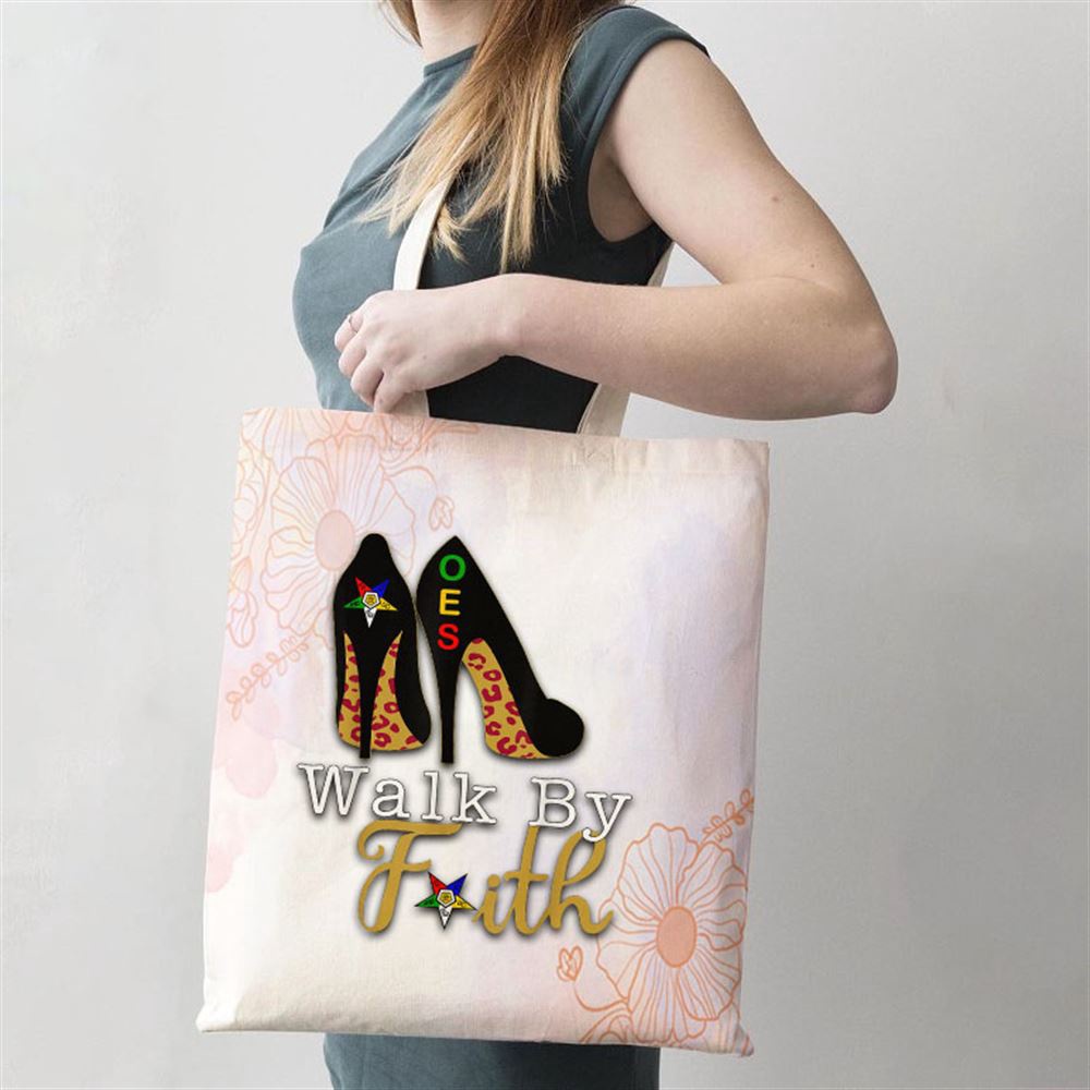 Oes Sisters Walk By Faith Order Of Eastern Star Mothers Day Tote Bag, Mom Tote Bag, Tote Bags For Moms, Mother’s Day Gifts