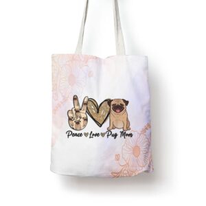 Peace Love Pug Mom Funny Dog Mom&hellip;