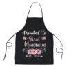 Powerlifting Mama Messy Bun Powerlifting Mom Powerlifter Mom Apron, Aprons For Mother’s Day, Mother’s Day Gifts