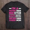 Proud Autism Mom Messy Bun Girl Puzzle Piece Mother’s Day T-Shirt, Mother’s Day Shirts, Happy Mothers Day Shirts