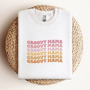 Retro Groovy Hippie Mama Matching Family Mothers&hellip;