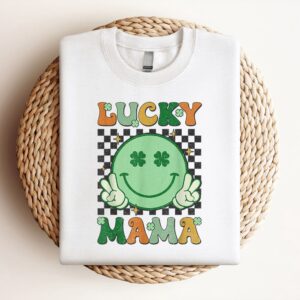 Retro Groovy St Patricks Day Lucky Mama&hellip;