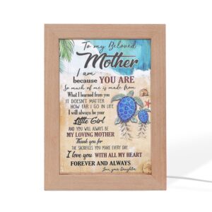 Sea Turtle To My Beloved Mother Premium&hellip;