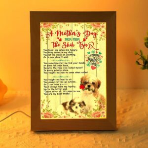 Shih Tzu Dog A Frame Lamp, Picture&hellip;