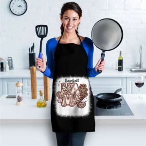 Softball Baseball Mom Leopard Tee Mothers Day Apron Aprons For Mother s Day Mother s Day Gifts 2 xy8qs7.jpg