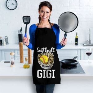 Softball Gigi Grandma Leopard Gigi Of A Softball Player Apron Aprons For Mother s Day Mother s Day Gifts 2 inllhj.jpg