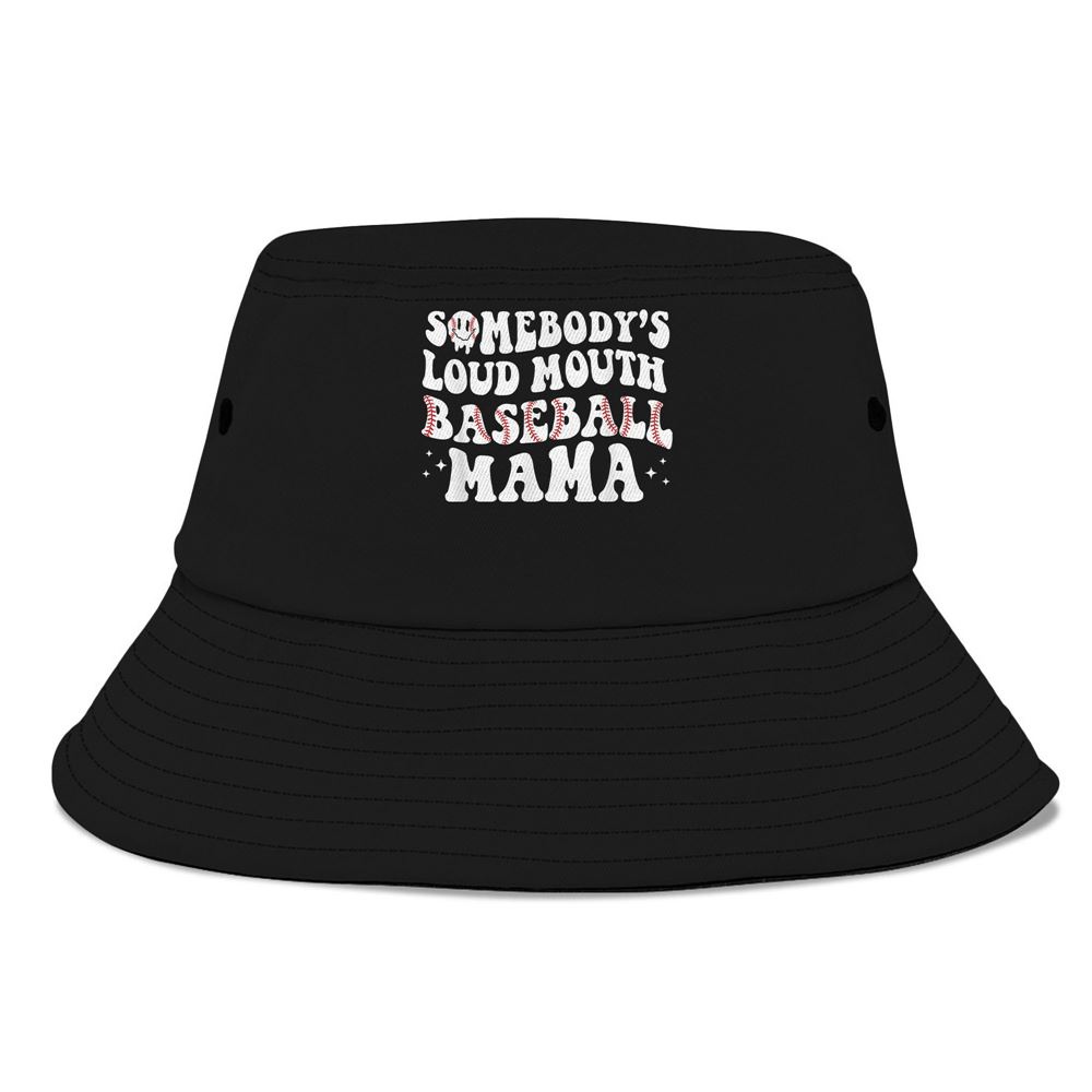Somebodys Loud Mouth Baseball Mama Mothers Day Mom Life Bucket Hat, Mother Day Hat, Mother’s Day Gifts Somebodys Loud Mouth Baseball Mama Mothers Day Mom Life Bucket Hat, Mother Day Hat, Mother’s Day Gifts