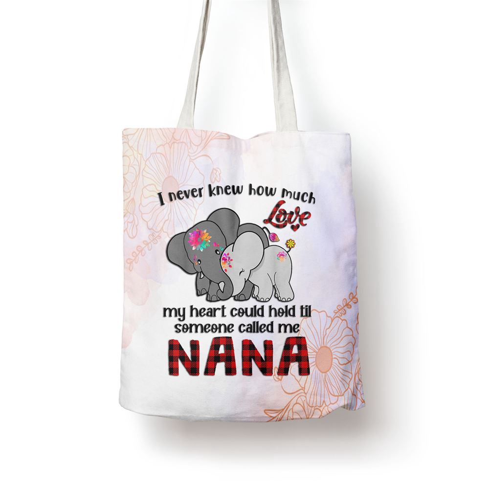 Someone Called Me Nana Elephants Cute Mothers Day Tote Bag, Mom Tote Bag, Tote Bags For Moms, Mother’s Day Gifts