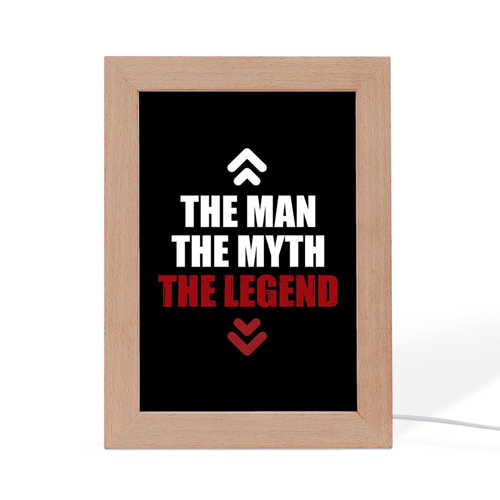 The Man Frame Lamp, Picture Frame Light, Frame Lamp, Mother’s Day Gifts