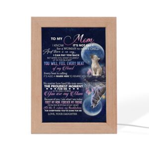 The Proundest Moment For Me Frame Lamp,&hellip;