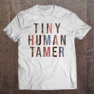 Tiny Human Tamer Leopard Chaos Mess Funny&hellip;