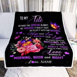 Titi Blanket From Niece Nephew We Made This Special Blanket Flower Personalized Blanket For Mom Mother s Day Gifts Blanket 2 k0szky.jpg