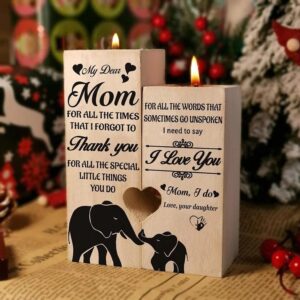 To Mom Candle Holder From Daughter I&hellip;