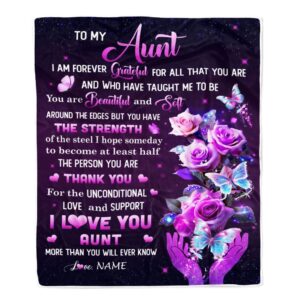 To My Aunt Blanket From Niece Thank&hellip;
