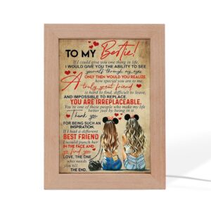 To My Bestie Best Friend Frame Lamp,&hellip;