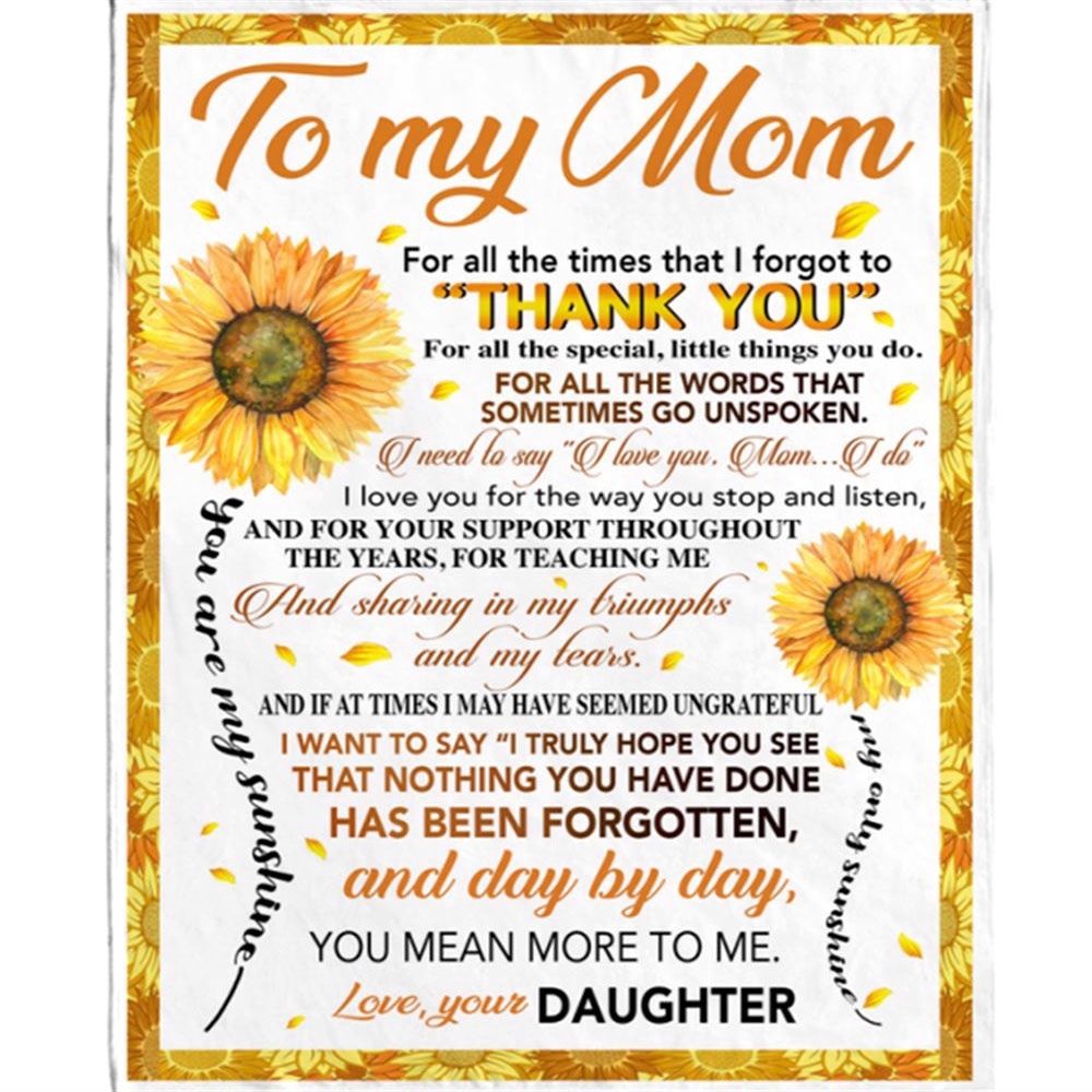 To My Dad Thank You I Love You Gift From Daughter Fathers Day Gift Black Blanket, Blankets For Mothers Day