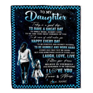 To My Daughter Blanket From Mom Mother&hellip;