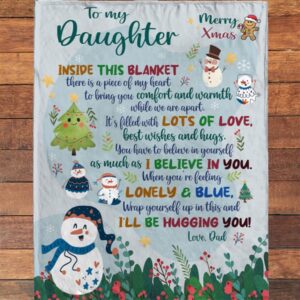 To My Daughter Christmas Gift Ideas Xmas Dad Love You Blanket Blankets For Mothers Day 2 myj877.jpg