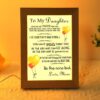 To My Dad Frame Lamps, Picture Frame Light, Frame Lamp, Mother’s Day Gifts