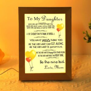 To My Daughter From Mom Vertical Frame&hellip;