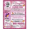 To My Daughter I Love You Wrap Yourself Up Consider It Big Hug Butterfly Gift From Dad Fleece Blanket, Blankets For Mothers Day To My Daughter I Love You Wrap Yourself Up Consider It Big Hug Butterfly Gift From Dad Fleece Blanket, Blankets For Mothers Day