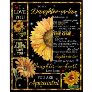 To My Daughter In Law You Are&hellip;
