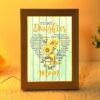 To My Daughter My Baby Girl Frame Lamp, Picture Frame Light, Frame Lamp, Mother’s Day Gifts