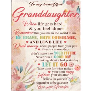 To My Granddaughter Be Brave Have Courage&hellip;