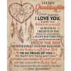 To My Granddaughter Everything Will Be Alright Gift Ideas From Grandma Elephant Blanket, Blankets For Mothers Day