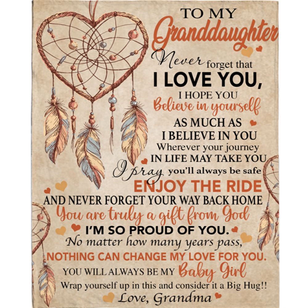 To My Granddaughter Dreamcatcher Grandpa Love You Gift Ideas Blanket, Blankets For Mothers Day To My Granddaughter Dreamcatcher Grandpa Love You Gift Ideas Blanket, Blankets For Mothers Day