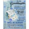 To My Granddaughter Everything Will Be Alright Gift Ideas From Grandpa Elephant Blanket, Blankets For Mothers Day