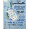 To My Granddaughter Everything Will Be Alright Gift Ideas From Grandma Elephant Blanket, Blankets For Mothers Day