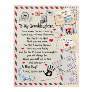 To My Granddaughter Grandma Love You Wrap&hellip;