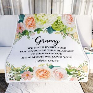 To My Granny Blanket From Grandkids How&hellip;