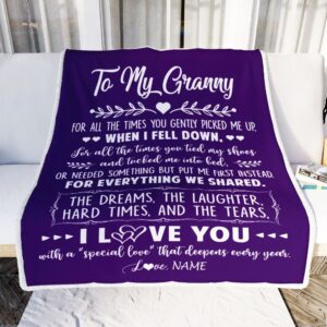 To My Granny Blanket From Grandkids I&hellip;