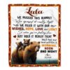 To My Granny Blanket From Grandkids I Love You With A Special Love, Mother Day Blanket, Personalized Blanket For Mom