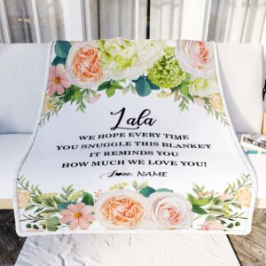To My Lala Blanket From Grandkids How&hellip;