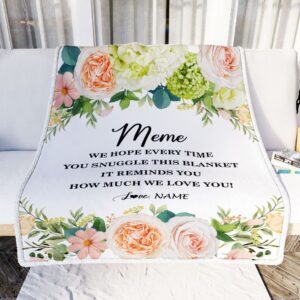 To My Meme Blanket From Grandkids How&hellip;