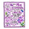 To My Mom Blanket From Daughter For All The Times That I Forgot To Thank You, Mother Day Blanket, Personalized Blanket For Mom