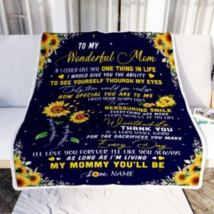 To My Mom Blanket From Daughter I&hellip;