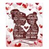 To My Mom Blanket From Daughter I Love You With All My Heart Butterfly, Mother Day Blanket, Personalized Blanket For Mom To My Mom Blanket From Daughter I Love You With All My Heart Butterfly, Mother Day Blanket, Personalized Blanket For Mom