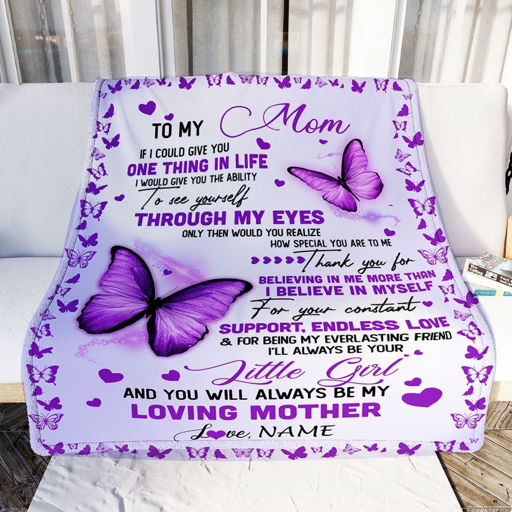 To My Mom Blanket From Daughter I’ll Always be Your Little Girl Loving, Mother Day Blanket, Personalized Blanket For Mom To My Mom Blanket From Daughter I’ll Always be Your Little Girl Loving, Mother Day Blanket, Personalized Blanket For Mom
