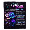To My Mom Blanket From Daughter Son Purple You Are The Perfect Mom, Mother Day Blanket, Personalized Blanket For Mom To My Mom Blanket From Daughter Son Purple You Are The Perfect Mom, Mother Day Blanket, Personalized Blanket For Mom